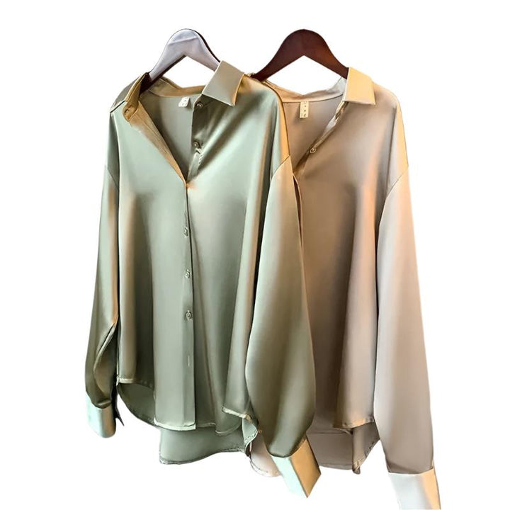 MARIELLE® | Premium Satin Shirt